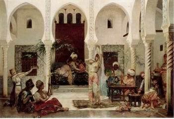 unknow artist Arab or Arabic people and life. Orientalism oil paintings 143
